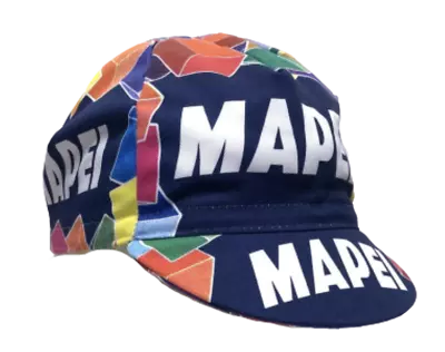 MAPEI Vintage Professional Team Cycling Cap - Made In Italy By Apis • $12.71