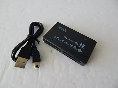 Universal USB 2.0 All-In-One Compact Flash Memory Card Reader - Black New • $12.99