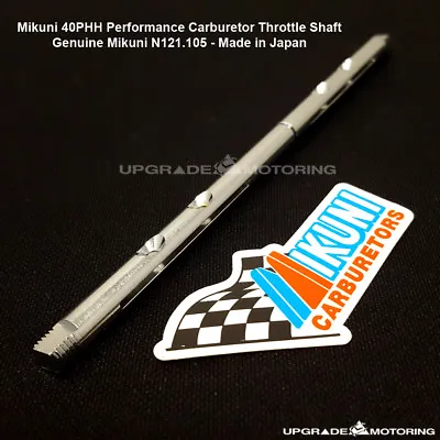 Mikuni 40PHH Carburetor Throttle Shaft #N121.105 Datsun 240Z 280Z 510 2000 Solex • $38.95