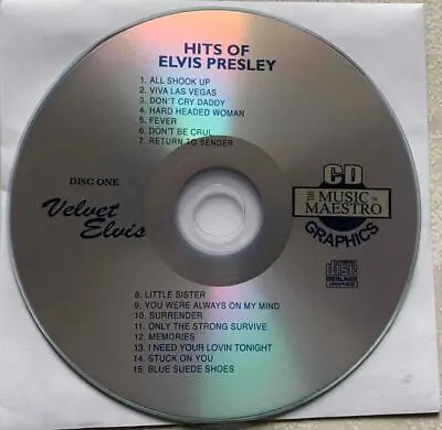 Elvis Presley Karaoke Cdg Hits Of The King Vol 1 Music Collection Cd+g Songs • $11.91