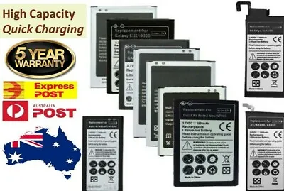 New Fast Charging Battery Replacement For Samsung Galaxy S2 S3 S4 S5 S6 S7 S8 S9 • $13.86