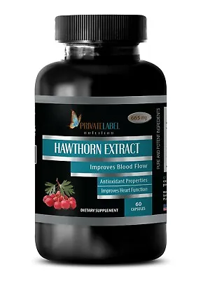 HAWTHORN BERRY Extract - Cardiovascular Support Circulatory Function - 60 Caps • $20.04