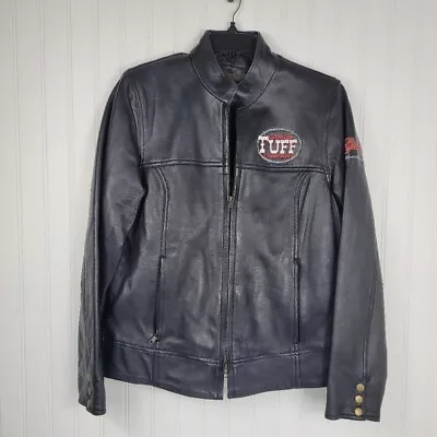 Cowgirl Tuff Real Leather Jacket Great Detailing Women's Size  2XL • $125