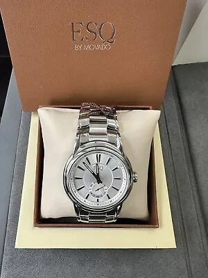 ESQ By Movado Quest Watch #07301326 / Brand New / Orig MSRP $350 • $190