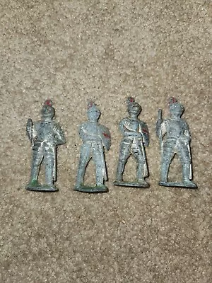 Barclay Manoil  Medieval Knight Figure  Set Of 4  Metal Soldiers • $8