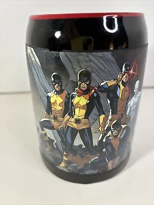 Marvel X-Men Mug Black Red Interior Large 5” Ceramic Character Mug • $18.99