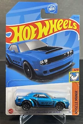 2023 Hot Wheels '18 Dodge Challenger SRT Demon 151/250 HW Muscle Mania 6/10 New • $8.50