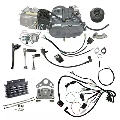 Lifan 140cc Engine Motor + Carburetor Wiring For Honda Taotao CT90 ATC70 150CC • $589.74