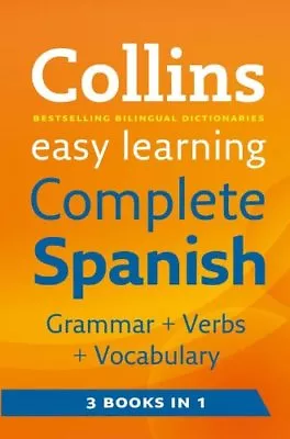 Collins Easy Learning - Collins Easy Learning Complete Spanish Grammar Verbs A • £3.50