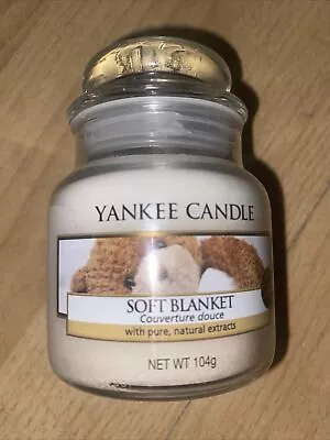 YANKEE CANDLE Soft Blanket  ORIGINAL SMALL JAR  104g • £7