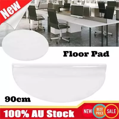 $23.49 • Buy 90cm Chair Mat Carpet Floor Protectors PVC Home Office Room Computer Work Mats