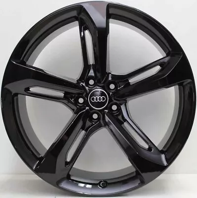 21 Inch AUDI Q7 S LINE 2021 MODEL ALLOY WHEELS  IN BLACK WILL ALSO FIT Q5 A8 A7 • $2999