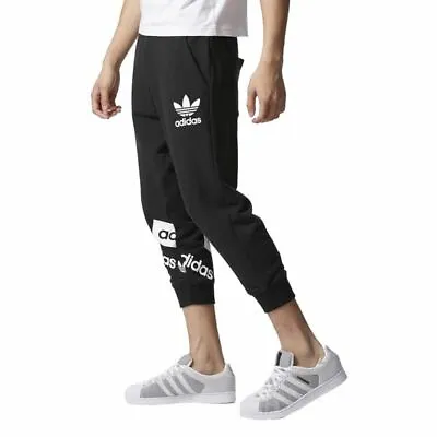 $60 • Buy Adidas Originals 3/4 London Logo Men's Track Suit Pants - Black