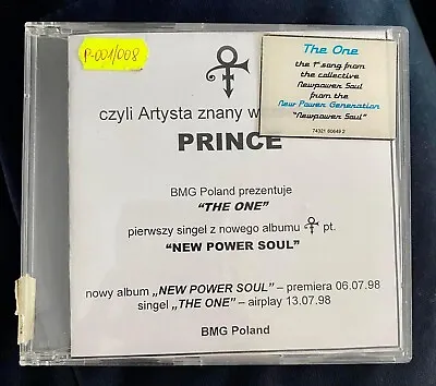 PRINCE New Power Generation ‘The One’ Mega-Rare Poland Promo CD-Single • £65