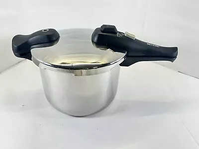 VTG Revere Ware Pressure Cooker 18/10 Clad Stainless 6 Qt Rack Manual • $75