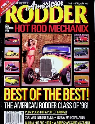 American Rodder Hot Rod Mechanix Magazine Number 91 January 1997 Vtg. • $6.95
