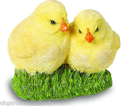 £8.98 • Buy Baby Chicks Ornament Statues Garden Sculpture Outdoor Figurine Chickens Figure