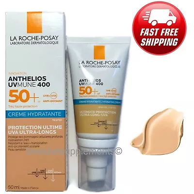 La Roche-Posay Anthelios UVmune 400 Moisturizing Cream SPF50+ Tinted 50ml • $25.99