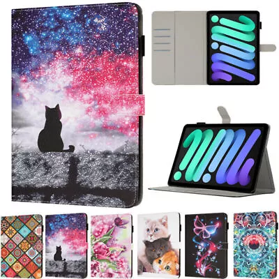For IPad 5/6/7/8/9/10th Gen Mini 6  Magnetic Flip Leather Wallet Case Cover • £82.92