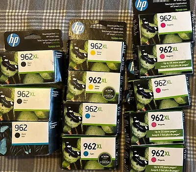 Lot Of HP 962XL Ink Cartridges Yellow Magenta Cyan Black • $300