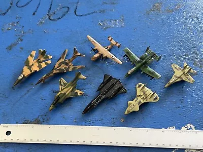 Vintage Toy Plane Lot Mig 27 B1 Bomber Hawkeye Fairchild Soma Zylmex • $23.50