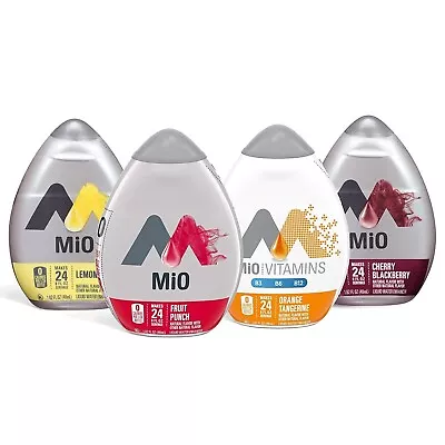 6 BOTTLES Mio Liquid Water Enhancer Variety Pack Orange Fruit Punch Lemonade • $24.94