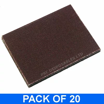 £9.95 • Buy 20 Griddle Grill Screens Scourers Refills | Oven Cleaning BBQ Mesh Heavy Duty