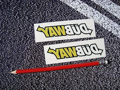 DUBWAY Window Stickers Ratty Westy VDUB Bay T2 Splitty Classic Campervan T25    • $3.02