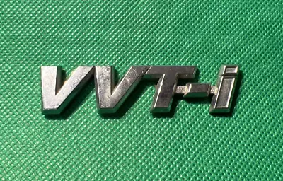 Toyota Vvt-i  - Vintage Car Badge / Emblem - 75  X 18  Mm • $7.83