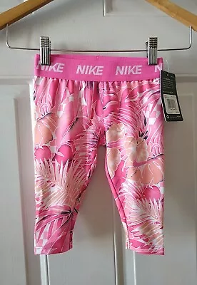 Nike Toddler Girl's Laser Fuchsia Leggings Size 4t • $14.30