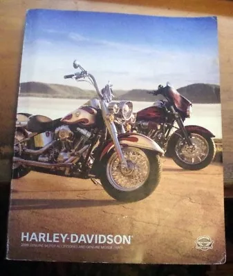 Harley Davidson 2009 Genuine Motor Accessories & Genuine Motor Parts Paperback • $34.96