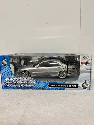 Maisto 1/18 Scale Playerz Luxury Diecast Collection Mercedes Benz S55 AMG • $65