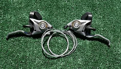 Shimano ST-EF51 Bike Bicycle Brake Levers And Shifters 3x7 21 Speed • $19.99