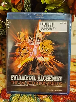 Fullmetal Alchemist: The Sacred Star Of Milos (Blu-ray/DVD 2012 3-Disc Set) NEW • $44.99