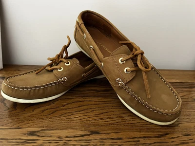 £85 • Buy Fairfax And Favour Salcombe Tan Deck Shoe, Size 6