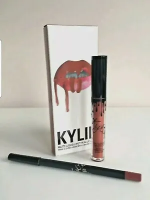 $22 • Buy Heir Lip Kit By Kylie Jenner, Matte Liquid Lipstick And Lip Liner 