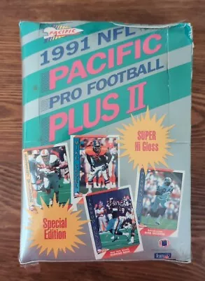 1991 Pacific Plus Series 2 Football Box - Possible Favre Rookie Cards • $25