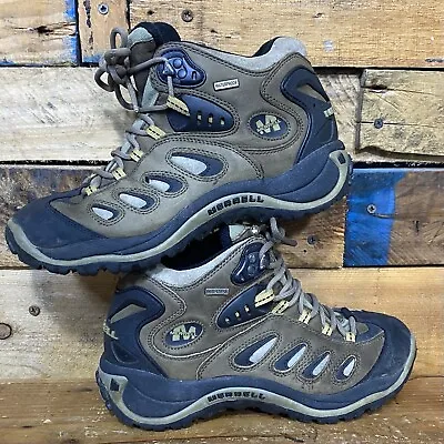 Merrell Womens Reflex Mid 10594 Waterproof Hiking Shoes Sneakers Size 8.5 US 39 • $38