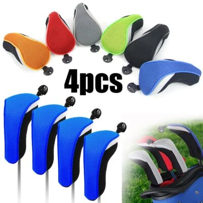 $26.88 • Buy Mesh Golf Headcover Premium Golf Club Rescue Head Covers Hybrid UT Headcover AU