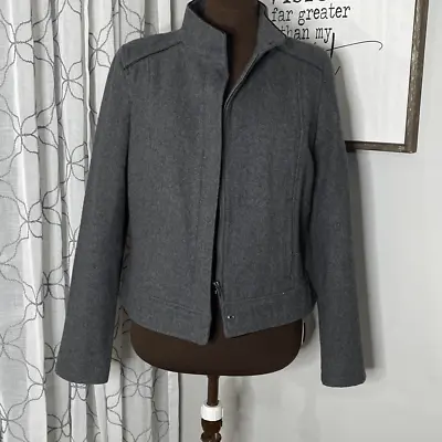 Mossimo Wool Blend Jacket Coat Gray Womens Medium • $24