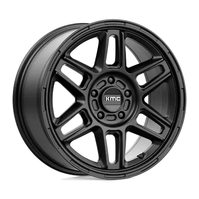 KMC KM716 NOMAD 17X8 5X108 +38 SATIN BLK Wheel Rim (QTY: 1) • $238.50