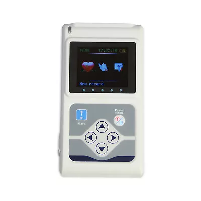 12-lead ECG EKG Holter Machine Dynamic ECG Systems 12 ChannelPC Software 24h • £445