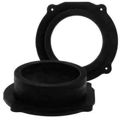 £19.46 • Buy MDF Front 165mm 6.5  Speaker Adaptors Rings Spacers Collars For Audi