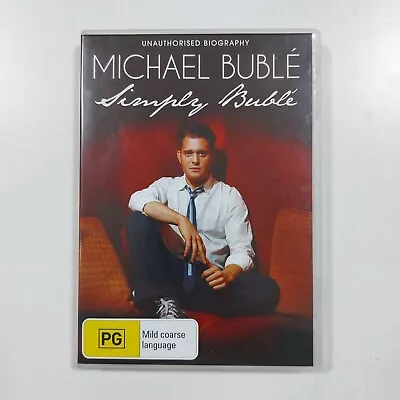 Michael Buble Simply Buble DVD Region 4 Unauthorised Biography • $4.99