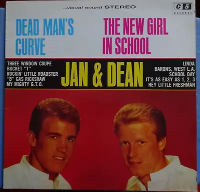 JAN & DEAN - Dead Man's Curve/The New Girl In School - EX/EX Cond C5 LP (1990) • £4.99