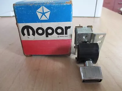 MoPar Rear Defroster Switch - NOS - '75-'77 Fury / Cordoba - P/N 3746795 • $29.50