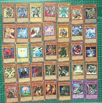 Yugioh Necroface Gravekeeper’s Sorcerer Evil Hero Amazoness Gladiator Beast • $1.50