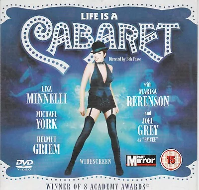 CABARET ( DAILY MIRROR Newspaper DVD ) Widescreen • £2.05