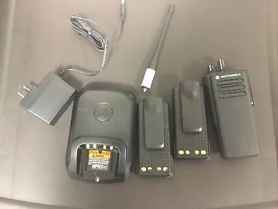 1 REFURBISHED Motorola XPR7350 UHF Mototrbo Two Way Radio With New Accessories • $295