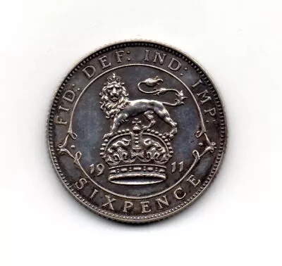 £130 • Buy 1911 Proof Sixpence, George V